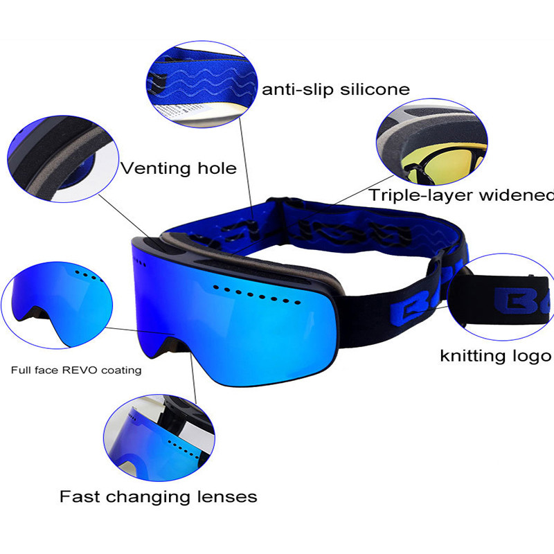 Slidinėjimo snieglenčių akiniai Kalnų slidinėjimo akiniai Sniego motociklai Žiemos sportui Akiniai Sniego akiniai Dviračių sportui Akiniai nuo saulės Vyriški akiniai