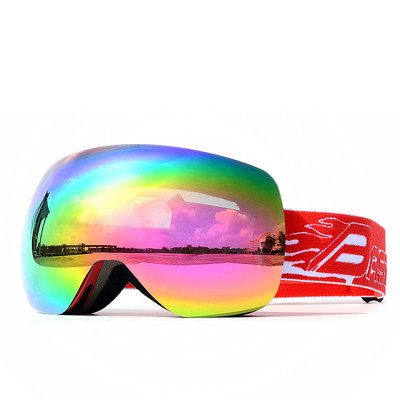 2022 m. žiemos nauji slidinėjimo akiniai suaugusiems Dvisluoksniai objektyvai Vyriški akiniai nuo rasojimo, moteriški UV400 snieglenčių lauko vėjui atsparūs slidinėjimo akiniai