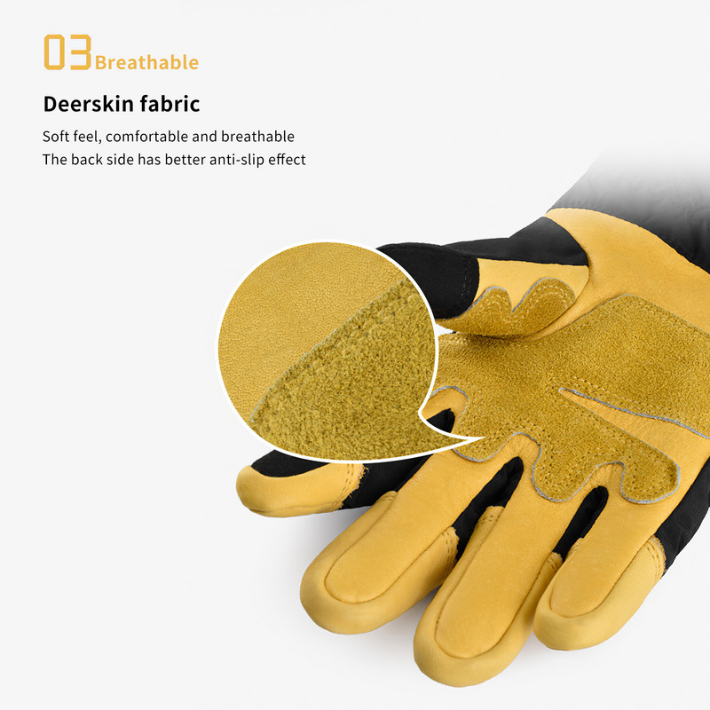 Lauko slidinėjimo pirštinės Žiemos snieglenčių sportas Sniego motociklas Slidinėjimas Sportas Važiavimas Motociklu Neperšlampamos Vėjo nepraleidžiančios vandeniui Šiltos Pirštinės Vyrams Moterims