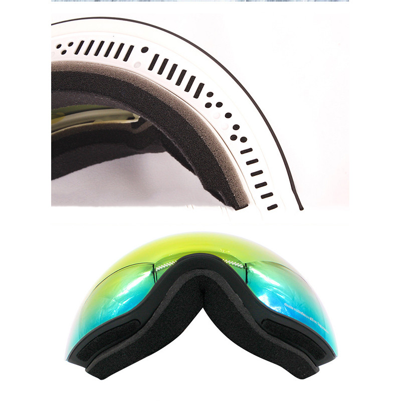 Slidinėjimo akiniai suaugusiems vyrams, dvisluoksniai nuo rūko, moterų sniego motociklų akiniai nuo saulės motokroso lauko trumparegystės akiniai