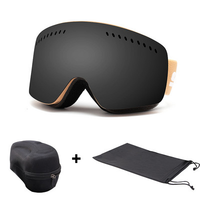 Nauji žieminiai slidinėjimo akiniai Dvisluoksniai nuo rūko Moteriški snieglenčių akiniai Vyriški sniego motociklų akiniai Lauko Sportas Slidinėjimas Googles