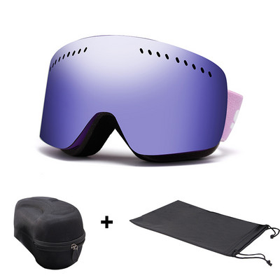 Nauji žieminiai slidinėjimo akiniai Dvisluoksniai nuo rūko Moteriški snieglenčių akiniai Vyriški sniego motociklų akiniai Lauko Sportas Slidinėjimas Googles