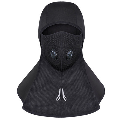 Žieminė terminė vilnos slidinėjimo kaukė Visą veidą dengianti snieglentės gaubto šalikas lauko sportinis vėjui atsparus dviračių galvos apdangalas Balaclava vyrų, moterų