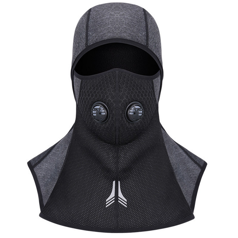 Žieminė terminė vilnos slidinėjimo kaukė Visą veidą dengianti snieglentės gaubto šalikas lauko sportinis vėjui atsparus dviračių galvos apdangalas Balaclava vyrų, moterų