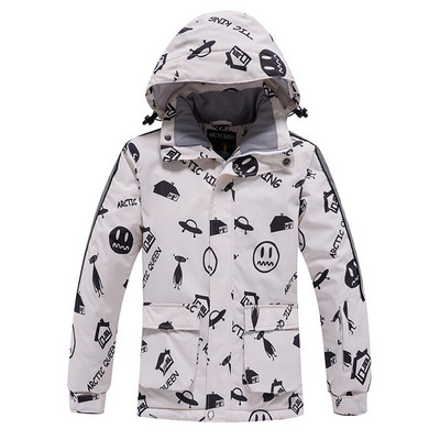 Žieminė sniego striukė berniukams ir mergaitėms Slidinėjimo striukė Snieglenčių žieminė striukė Neperšlampama terminė sniego rūbai Vaikų Šilta striukė