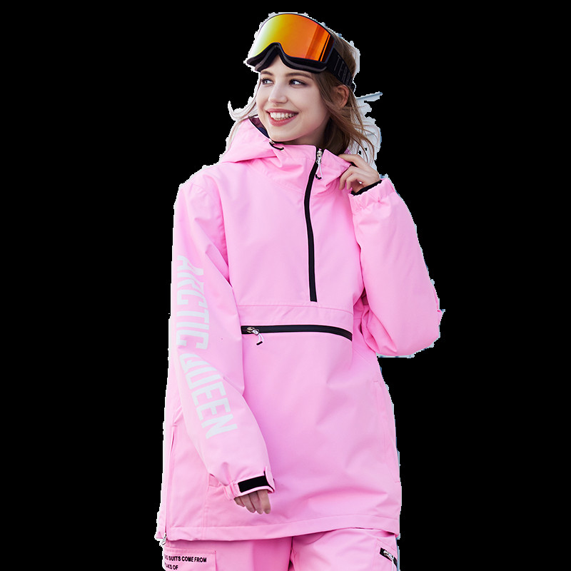 Šilta žieminė moteriška pūkinė striukė Vyriška slidinėjimo gobtuvas Pora Slidinėjimo striukė Moteriška Vyriška Slidinėjimo megztinis Vienspalvis Snieglentės Megztinis Neperšlampamas