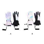 1 pora Neperšlampamos pirštinės Žiemai Profesionalios Slidinėjimo Šildymo Pirštinės Neperšlampamos Slidinėjimo Snieglenčių Pirštinės Lauko Sportas