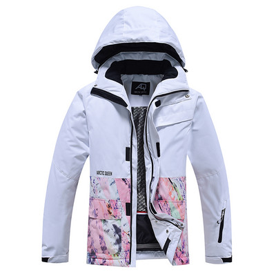 Jachete de schi pentru zăpadă pentru femei Îmbrăcăminte de snowboarding Jachetă impermeabilă asortată la modă Jachetă caldă de iarnă pentru bărbați AL032