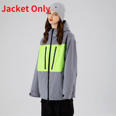 Moteriška slidinėjimo striukė žiemai lauke, šilta, atspari vėjui ir vandeniui