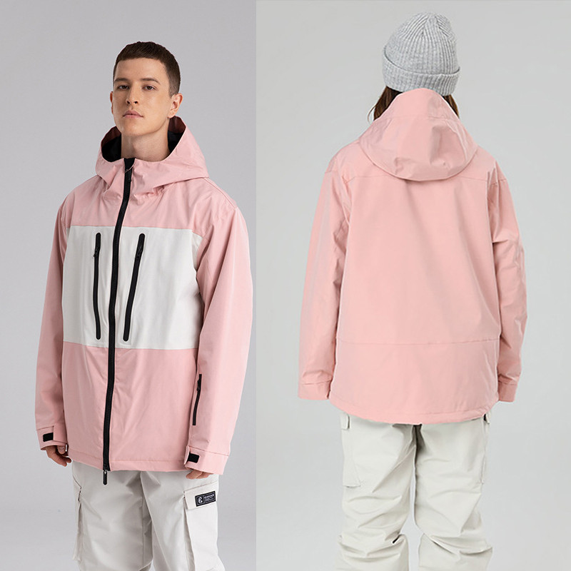 Moteriška slidinėjimo striukė žiemai lauke, šilta, atspari vėjui ir vandeniui