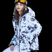 Moteriška žieminė striukė Sniego apranga Super karšta žieminė moteriška paltas Moteriška slidinėjimo striukė Neperšlampama snieglenčių striukė Moteriška sniego paltas