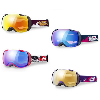 Γυαλιά σκι για ενήλικες για σκι διπλής στρώσης κατά της ομίχλης Γυναικείες UV400 Σκι ανδρών Snowmobile γυαλιά ηλίου Motocross γυαλιά σκι