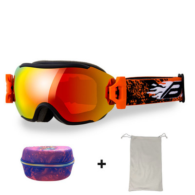 Suaugusiųjų snieglenčių slidinėjimo akiniai Dvisluoksniai nuo rūko moterims UV400 Slidinėjimo Vyrai Sniego motociklo Akiniai nuo saulės Motokroso Slidinėjimo Akinių Kaukė