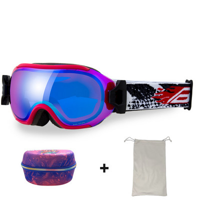 Suaugusiųjų snieglenčių slidinėjimo akiniai Dvisluoksniai nuo rūko moterims UV400 Slidinėjimo Vyrai Sniego motociklo Akiniai nuo saulės Motokroso Slidinėjimo Akinių Kaukė