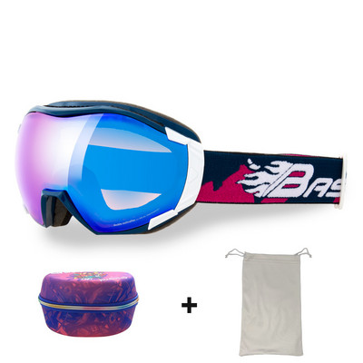 Suaugusiųjų snieglenčių slidinėjimo akiniai Dvisluoksniai nuo rūko moterims UV400 Slidinėjimo Vyrai Sniego motociklo Akiniai nuo saulės Motokroso Slidinėjimo Akinių Kaukė