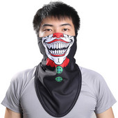 ALRCLAVA în aer liber Ski Snowboard Motociclete Încălzitoare de iarnă Sport Mască completă Pirați 3D Printed Triunghiular Esarfă Mască de schi