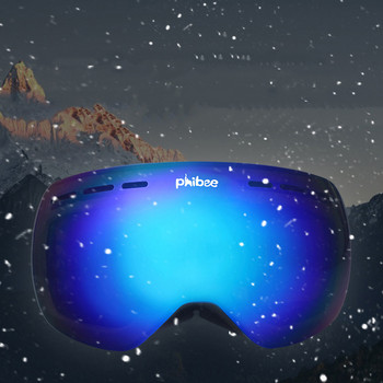 Νέα γυαλιά σκι διπλών στρωμάτων κατά της ομίχλης Γυαλιά Snowboard Γυαλιά Snowmobile Γυαλιά Snowmobile Υπαίθρια αθλητικά ορειβατικά σκι Googles