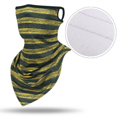 Žiemos slidinėjimo seilinukai snieglenčių motociklams lauko sportui viso veido vilnos kaukė trikampė skara šilta vėjui atspari slidinėjimo kaukė tušas