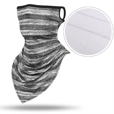 Žiemos slidinėjimo seilinukai snieglenčių motociklams lauko sportui viso veido vilnos kaukė trikampė skara šilta vėjui atspari slidinėjimo kaukė tušas