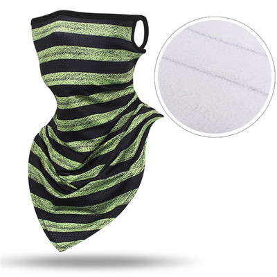 Žiemos slidinėjimo seilinukai snieglenčių motociklams lauko sportui viso veido vilnos kaukė trikampė skara šilta vėjui atspari slidinėjimo kaukė tušas