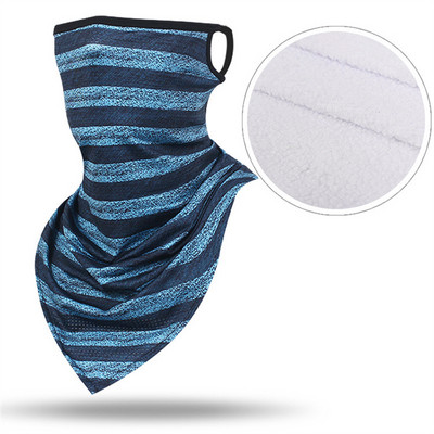 Žiemos slidinėjimo seilinukai snieglenčių motociklams lauko sportui viso veido vilnos kaukė trikampė skara šilta vėjui atspari slidinėjimo kaukė tušas