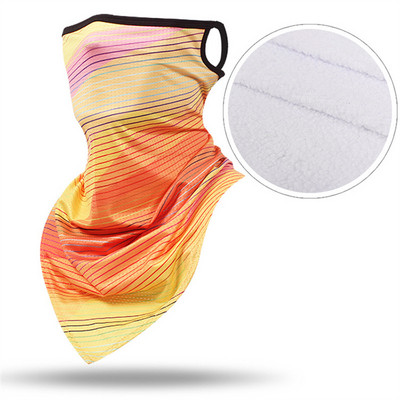 Žiemos slidinėjimo seilinukai snieglenčių motociklams lauko sportui viso veido vilnos kaukė trikampė skara šilta vėjui atspari slidinėjimo kaukė tušas