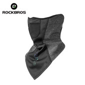 ROCKBROS žiemos vėjui atspari slidinėjimo kaukė Šalikas Šiltas vilnos terminis kvėpuojantis dviračių bėgimo snieglenčių motociklo veido kaukė