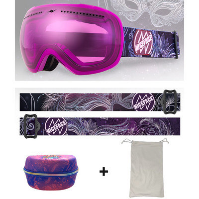 Žieminiai vėjui atsparūs slidinėjimo akiniai Moteriški lauko sportiniai akiniai Vyriški dvisluoksniai nerasojantys akiniai motociklams nuo saulės Apsauginiai akiniai