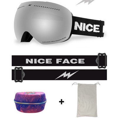 Žieminiai vėjui atsparūs slidinėjimo akiniai Moteriški lauko sportiniai akiniai Vyriški dvisluoksniai nerasojantys akiniai motociklams nuo saulės Apsauginiai akiniai