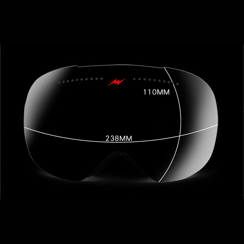 Žieminiai vėjui atsparūs slidinėjimo akiniai Moteriški lauko sportiniai akiniai Vyriški dvisluoksniai nerasojantys akiniai motociklams nuo saulės Apsauginiai akiniai