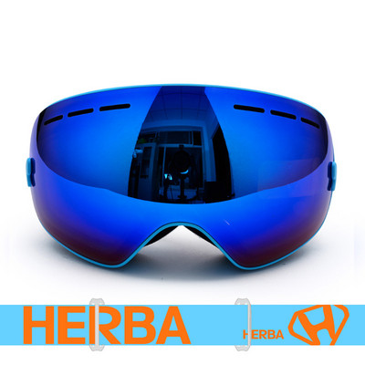 Slidinėjimo akiniai dvisluoksniai vyriški žieminiai šilti slidinėjimo akiniai nuo rasojimo UV400 snieglenčių akiniai Moteriški slidinėjimo akiniai trumparegystės akiniai