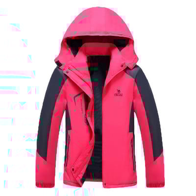Ποδηλασία Ψάρεμα Αντιανεμικό Πεζοπορία Camping Fleece Παλτό εξωτερικού χώρου Χειμερινό αδιάβροχο αθλητικό Snowboarding μπουφάν για σκι ζεστό