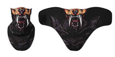 3D gyvūnų žiemos vilnos slidžių šalikas dviratininkams veido kaukė snieglenčių juosta galvos apdangalas Kaklo šildytuvas trikampis dviratis sustorėjęs seilinukai kepuraitės