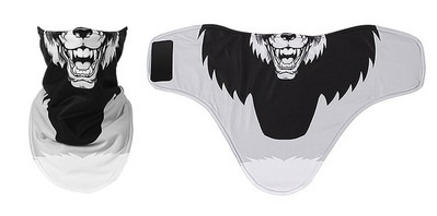 3D gyvūnų žiemos vilnos slidžių šalikas dviratininkams veido kaukė snieglenčių juosta galvos apdangalas Kaklo šildytuvas trikampis dviratis sustorėjęs seilinukai kepuraitės