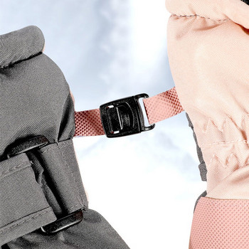 2021 Ζεστά χειμερινά γάντια για γυναίκες με οθόνη αφής αντιανεμικά γάντια σκι Αδιάβροχα αντιολισθητικά αθλητικά γάντια μοτοσικλέτας για χιόνι