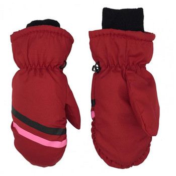 1 чифт зимни ръкавици Ски ръкавици против избледняване Удобни за носене Ски ръкавици