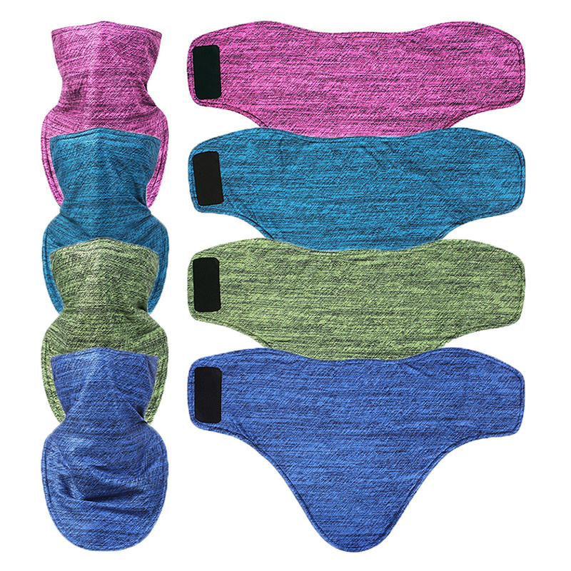 Žiemos lauko slidinėjimo kaukė Snieglenčių seilinukai Motociklo Dviračių Šiltesnė Sportinė Kaukė Piratai 3D Spausdinta Fleece Trikampis Šalikas