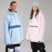 Vyrų Moteriška slidinėjimo striukė - 30 laipsnių žiema, šilta, vėjui nepralaidi, vandeniui atspari lauko sportinė snieglenčių fale ir moteriški slidinėjimo paltai