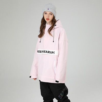 Vyrų Moteriška slidinėjimo striukė - 30 laipsnių žiema, šilta, vėjui nepralaidi, vandeniui atspari lauko sportinė snieglenčių fale ir moteriški slidinėjimo paltai