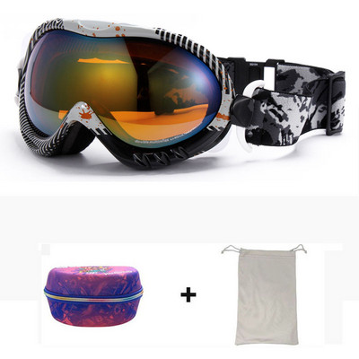 2022 m. nauja žieminė slidinėjimo kaukė sniego sferinė lauko sportinė slidinėjimo dviračių akiniai Dvisluoksniai nuo rasojimo atsparūs vėjui vyriški moteriški akiniai