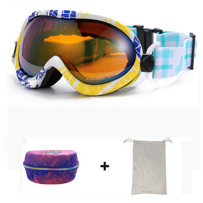2022 m. nauja žieminė slidinėjimo kaukė sniego sferinė lauko sportinė slidinėjimo dviračių akiniai Dvisluoksniai nuo rasojimo atsparūs vėjui vyriški moteriški akiniai