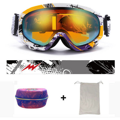 2022 m. nauja žieminė slidinėjimo kaukė sniego sferinė lauko sportinė slidinėjimo dviračių akiniai Dvisluoksniai nuo rasojimo atsparūs vėjui vyriški moteriški akiniai