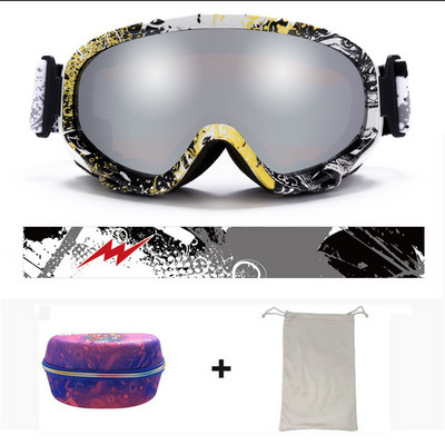 2022 m. nauja žieminė slidinėjimo kaukė sniego sferinė lauko sportinė slidinėjimo dviračių akiniai Dvisluoksniai nuo rasojimo atsparūs vėjui vyriški moteriški akiniai