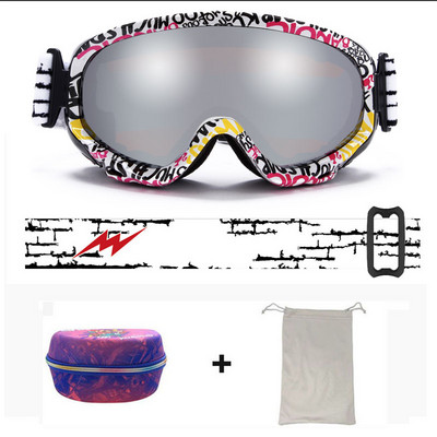 2022 m. nauja žieminė slidinėjimo kaukė sniego sferinė lauko sportinė slidinėjimo dviračių akiniai Dvisluoksniai nuo rasojimo atsparūs vėjui vyriški moteriški akiniai