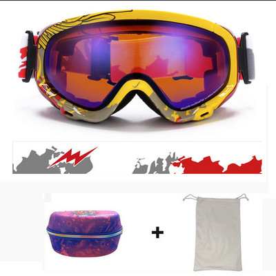 2022 m. nauja žieminė slidinėjimo kaukė sniego sferinė lauko sportinė slidinėjimo dviračių akiniai Dvisluoksniai nuo rasojimo atsparūs vėjui vyriški moteriški akiniai