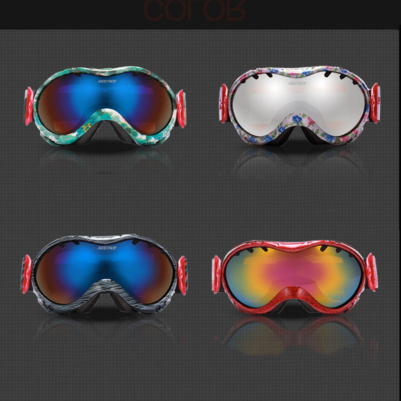 2022 m. nauja žieminė slidinėjimo kaukė sniego sferinė lauko sportinė slidinėjimo dviračių akiniai Dvisluoksniai nuo rasojimo atsparūs vėjui vyriški moteriški akiniai