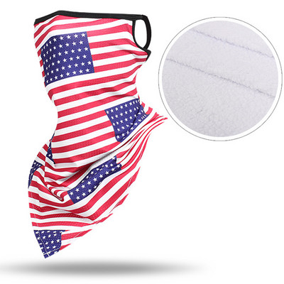 Dviračių galvos apdangalai Slidinėjimas Seilinukai Snieglenčių kaukė Bandana Žieminė Kaklo Šildė Vilna Trikampė Šalikas Čiuožimas Viso veido Kaukė Balaclava