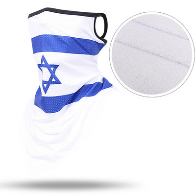 Dviračių galvos apdangalai Slidinėjimas Seilinukai Snieglenčių kaukė Bandana Žieminė Kaklo Šildė Vilna Trikampė Šalikas Čiuožimas Viso veido Kaukė Balaclava