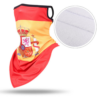 Dviračių galvos apdangalai Slidinėjimas Seilinukai Snieglenčių kaukė Bandana Žieminė Kaklo Šildė Vilna Trikampė Šalikas Čiuožimas Viso veido Kaukė Balaclava