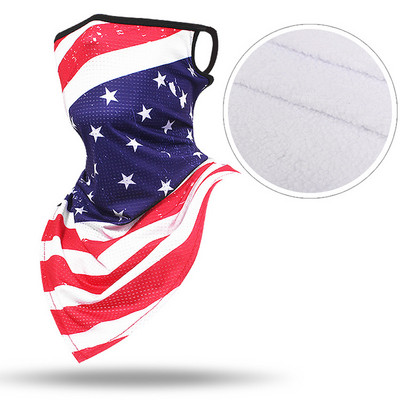 Dviračių galvos apdangalai Slidinėjimas Seilinukai Snieglenčių kaukė Bandana Žieminė Kaklo Šildė Vilna Trikampė Šalikas Čiuožimas Viso veido Kaukė Balaclava